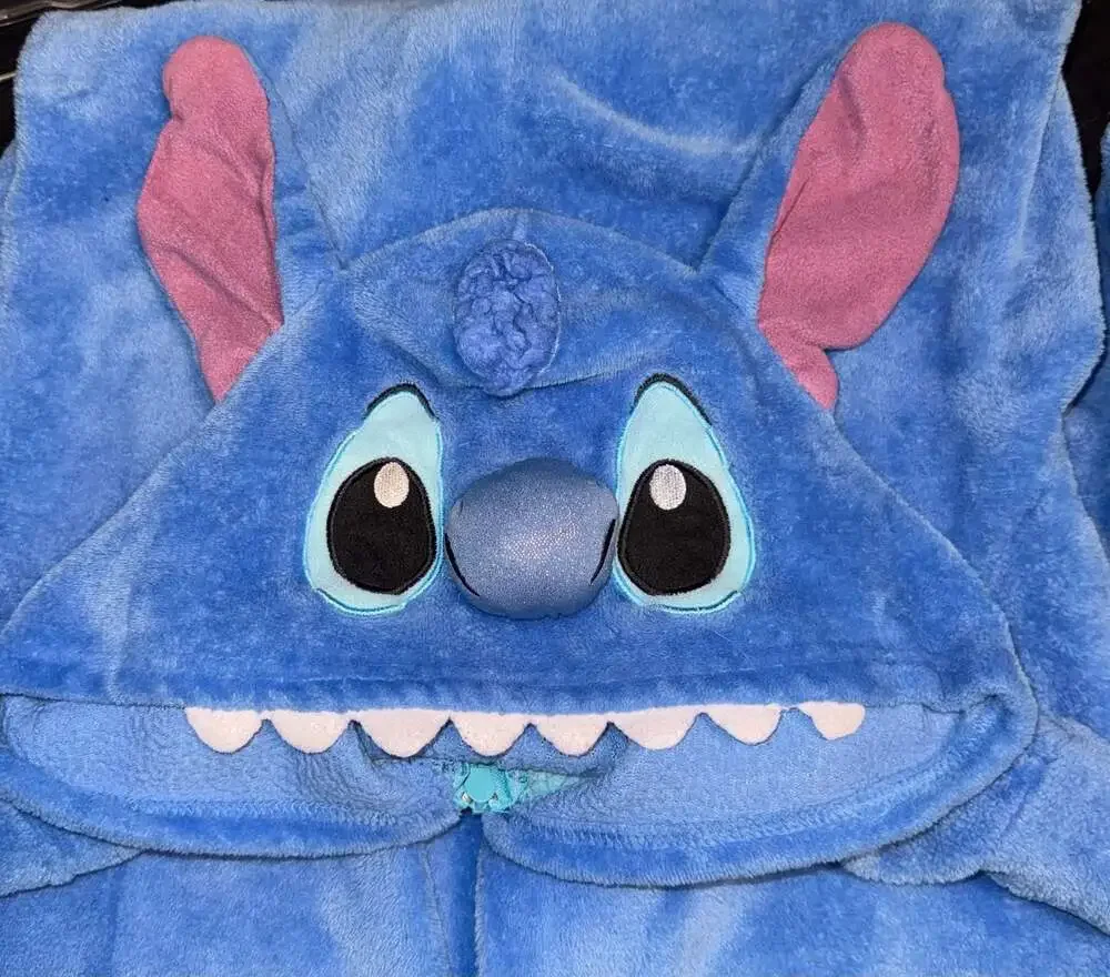 Disney Lilo & Stitch Scrump Sherpa Hooded Fleece Union Suit
